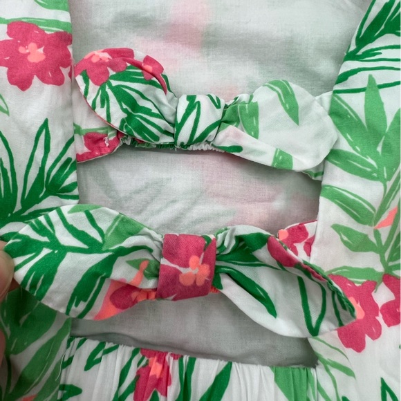 Janie and Jack Floral Peplum Top - Size 18-24 months - Picture 3 of 4